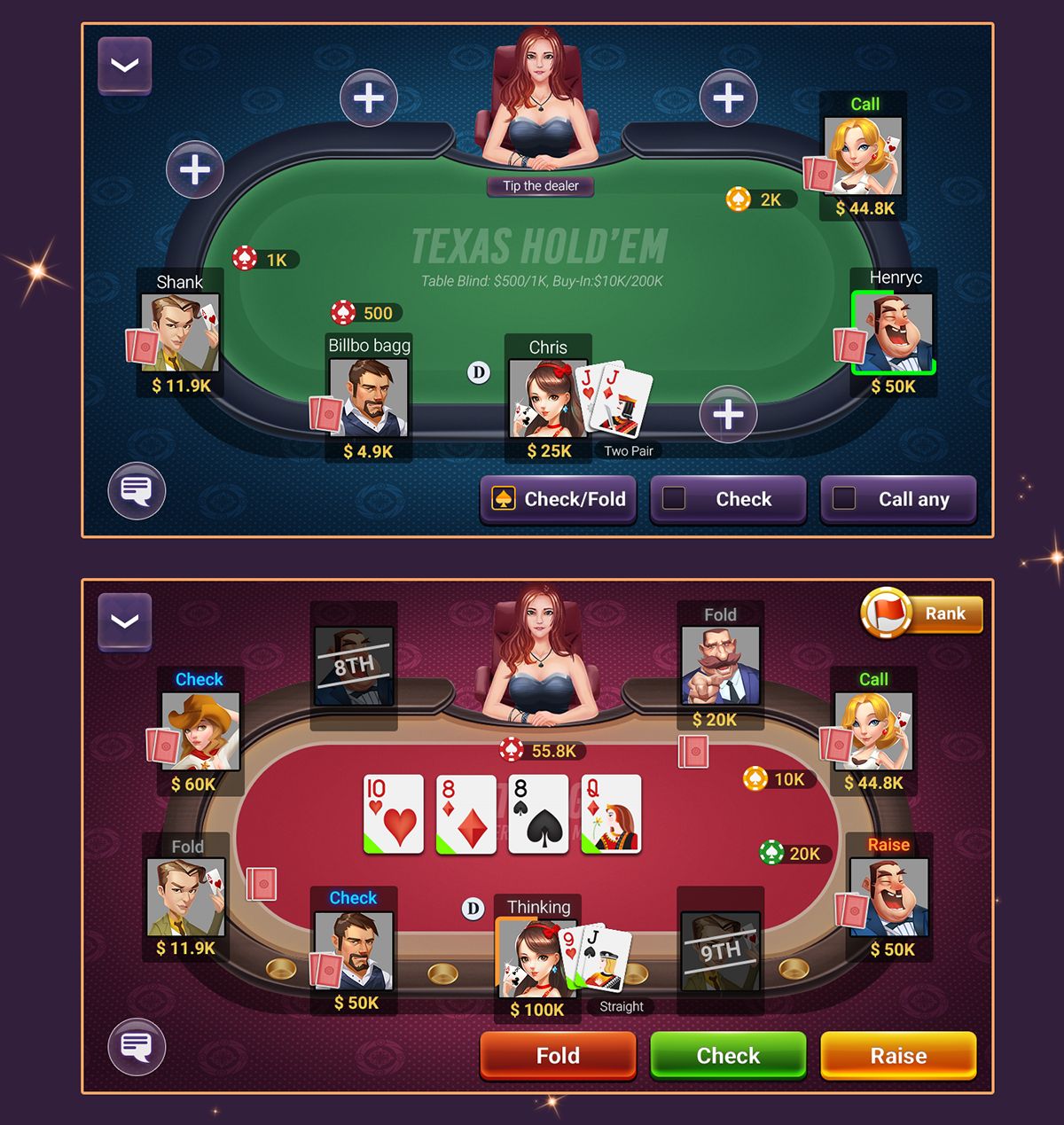 CasinoOhio آن لائن کیسینو میں اصل گیمز